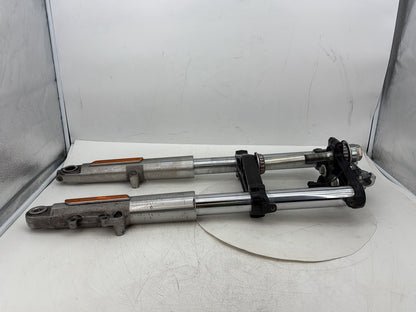 2014 Harley Street Glide Touring Front Triple Tree Set &amp; LH RH Fork Legs Sliders