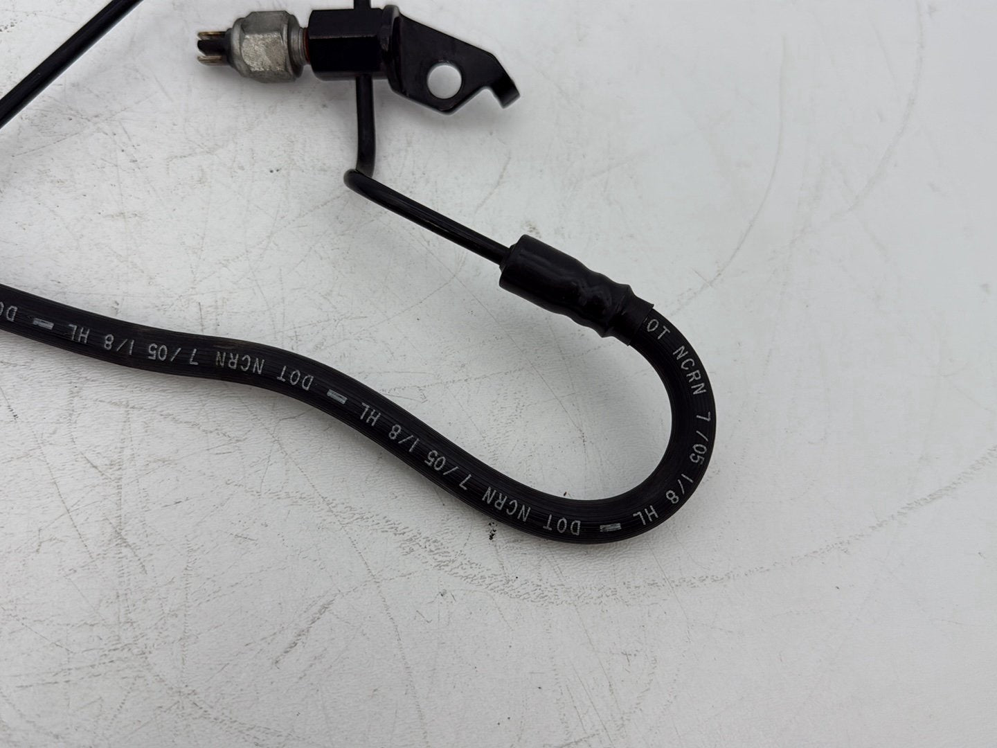 2006 Harley Sportster XL883C 883 Custom OEM Rear Brake Hose Line Pipe