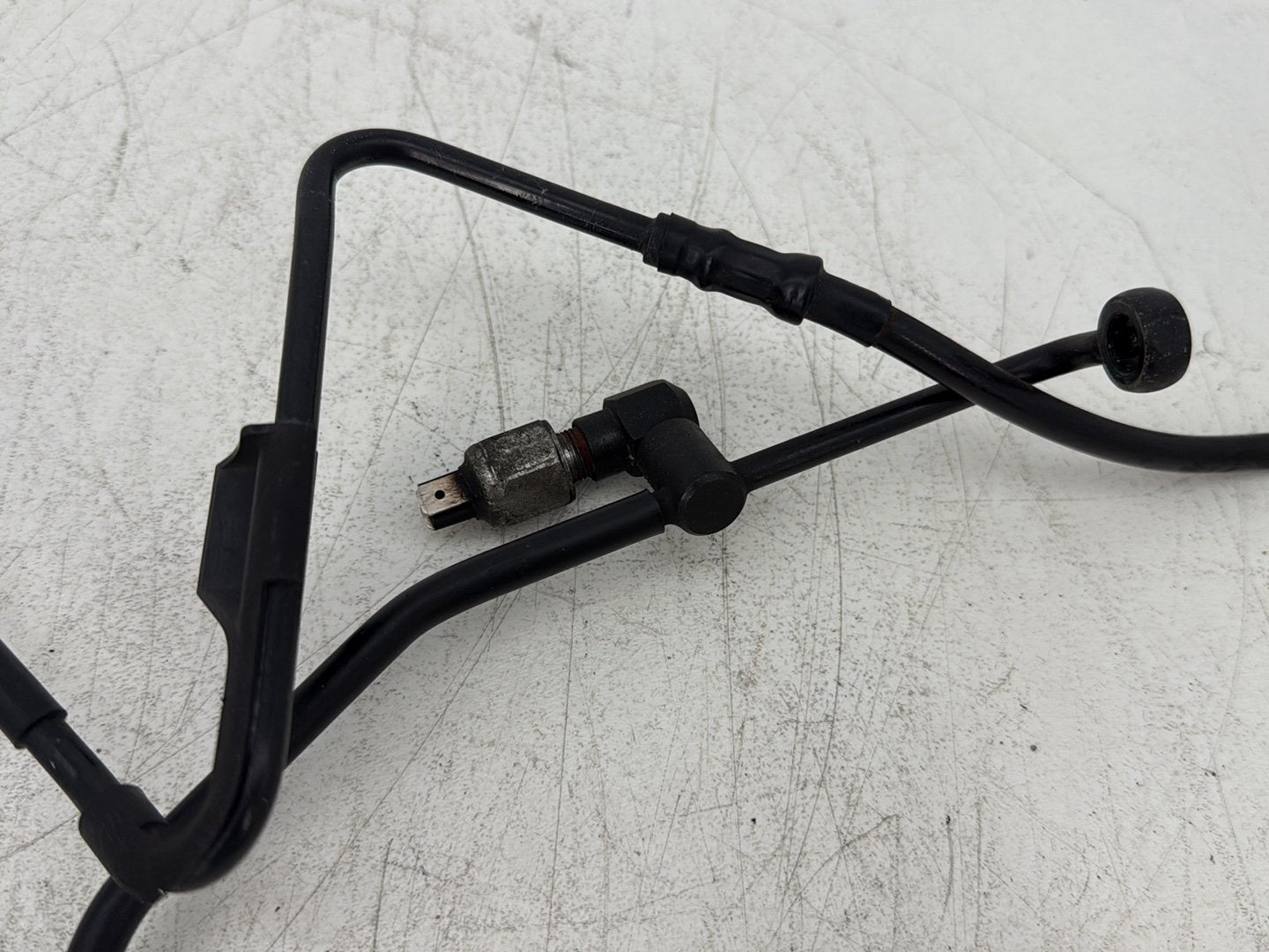 2016 Harley Road King Touring FLHR OEM Rear Brake Hose Line Pipe ABS