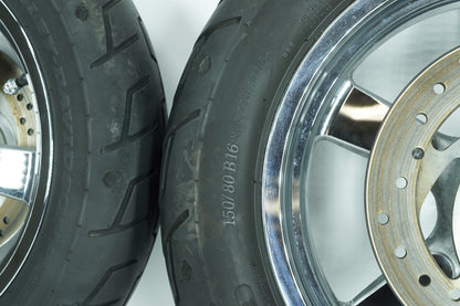 2013 - 2022 Harley-Davidson Sportster Custom Front & Rear Wheel Rim Tire ThunderStar