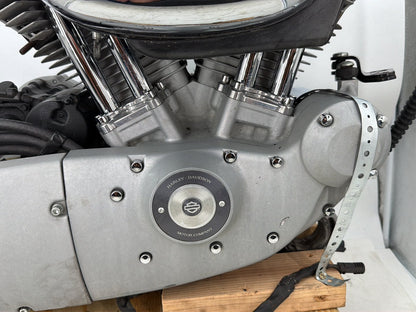 2004 - 2013 Harley-Davidson Sportster 883 Custom EFI 883 Engine Motor Transmission 19567-07