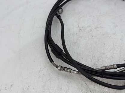 18 Harley Electra Glide Touring Ultra FLHTCU OEM Front Brake Hose Line Pipe ABS