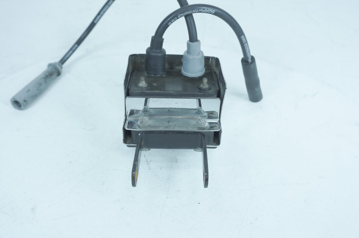 86 Harley Sportster XLH1100 Limited Liberty OEM Ignition Coil Spark Plugs Cable