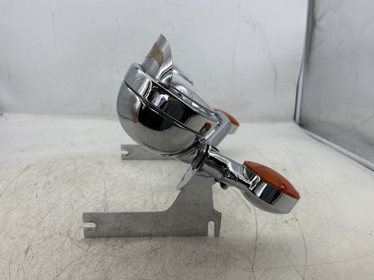 1998 Harley Touring FLHTCUI Electra Glide Ultra OEM Front Turn Signal Indicators Aux Light Bar