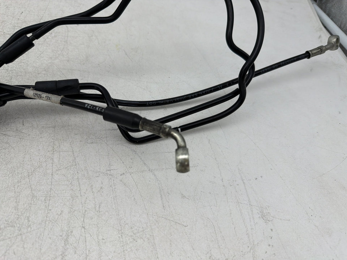 2014 Harley Dyna Switchback FLD OEM Front Brake Hose Line Pipe ABS