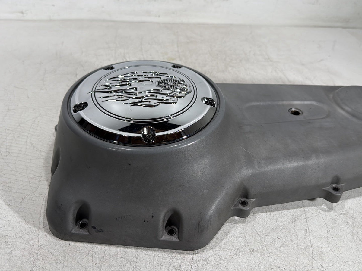 2009 Harley Dyna Street Bob FXDB OEM Outer Primary Clutch Cover