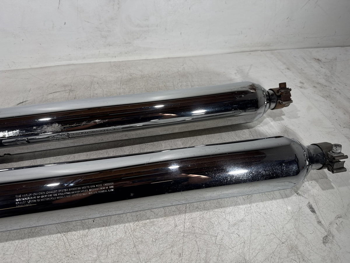 1995 Harley Electra Glide Touring FLHT OEM Exhaust Muffler Silencer Slip On