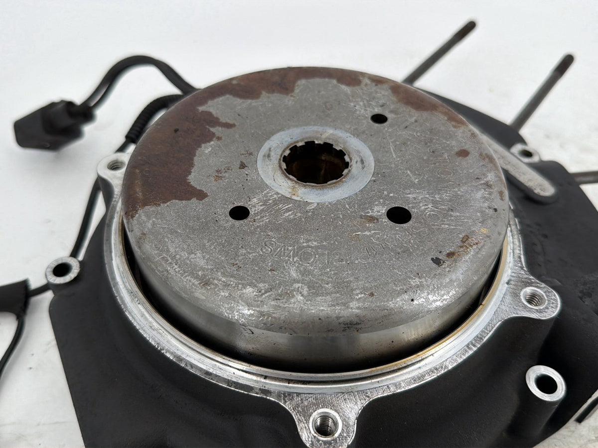 2008 Harley Touring FLHTCUI Electra Ultra OEM Crankcase Shaft Engine Motor Cover
