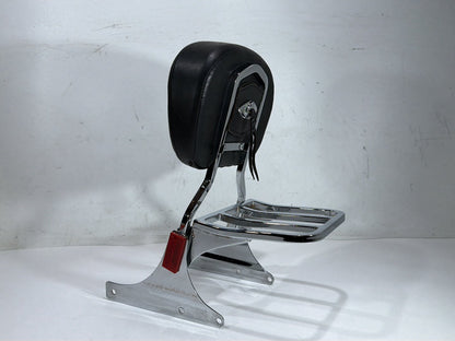2011 Harley Heritage Softail Classic OEM Rear Sissy Bar w/ Backrest Cushion Pad