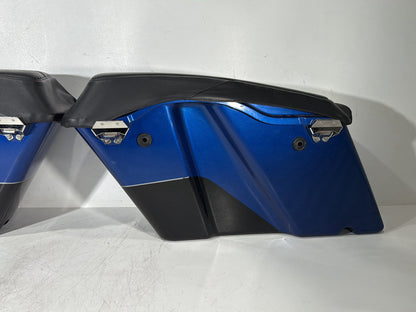 2007 - 2016 Harley-Davidson Touring Electra Glide Ultra Left Right Saddlebags Luggage NOKey 90752-93 , 90753-93