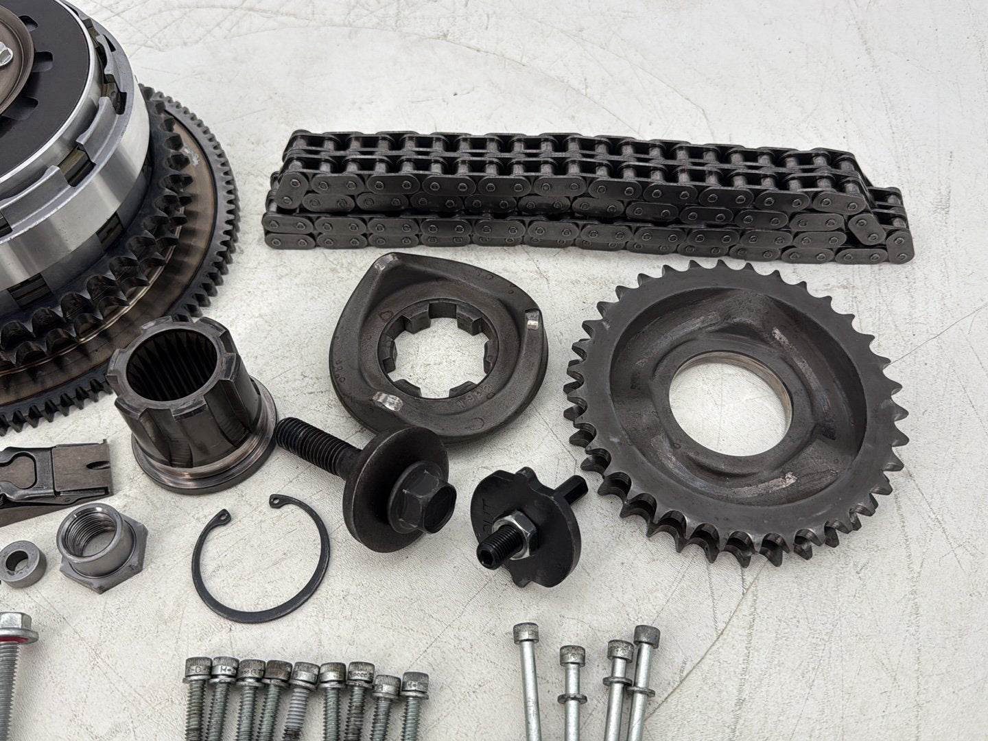 2007 Harley Dyna Street Bob FXDBI OEM Clutch Basket Chain Tensioner Kit