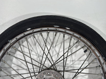 1997 Harley Sportster 1200 Custom XL1200C OEM Front Wheel Rim Tire Spoked