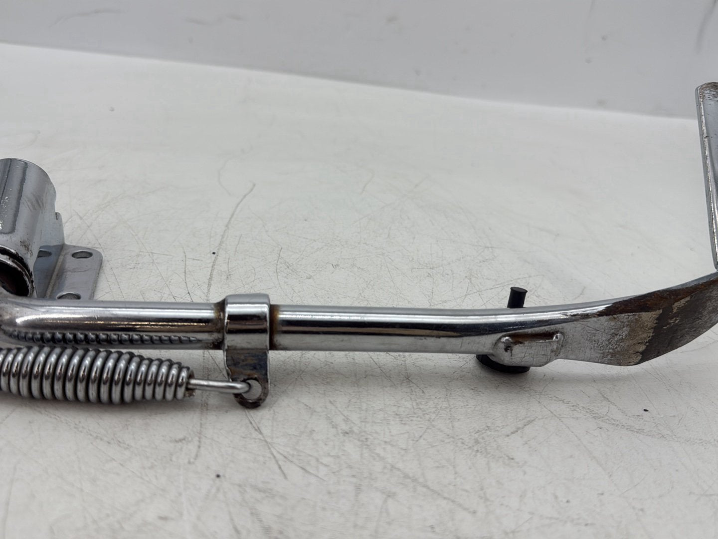2007 Harley Touring FLHTCU Electra Glide Ultra OEM Left Side Jiffy Kick Stand & Spring