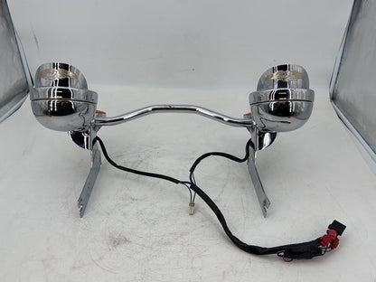 1999 - 2006 Harley-Davidson Touring Electra Glide Classic Front Turn Signal Indicators Aux Light Bar  	68712-94A