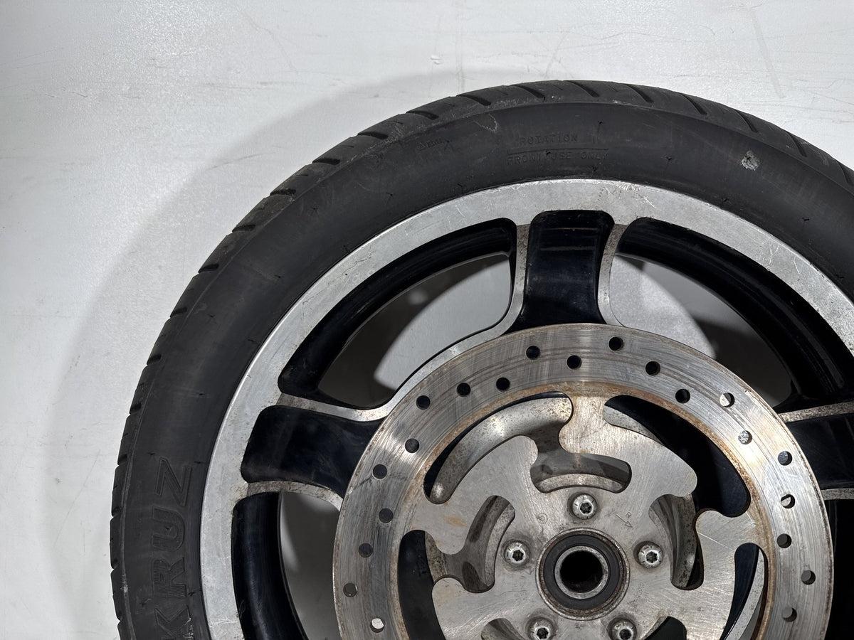 2013 Harley Street Glide Touring FLHX OEM Front Wheel Rim Tire AIRSTRIKE 18"