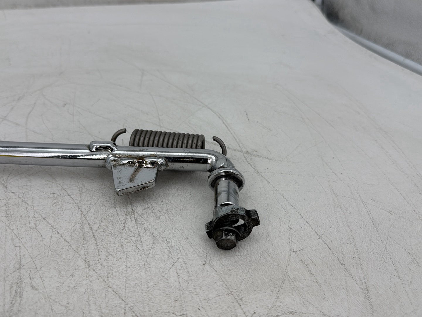 2010 Harley Dyna Fat Bob FXDF OEM Left Side Jiffy Kick Stand & Spring