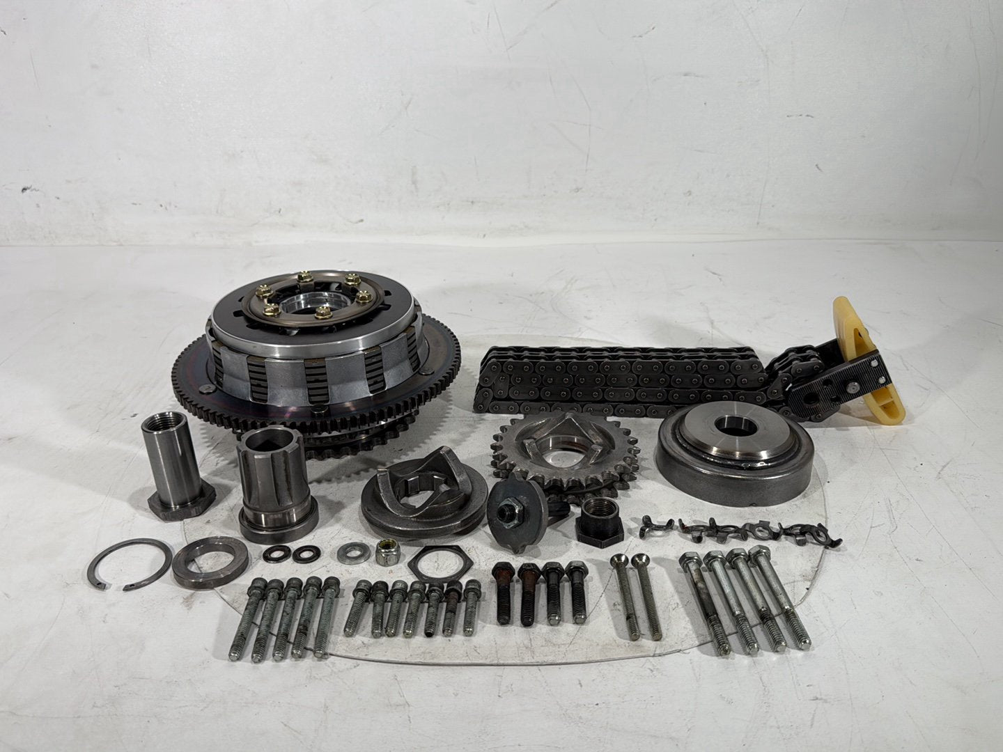 1998 Harley Softail Custom FXSTC OEM Clutch Basket Chain Tensioner Kit