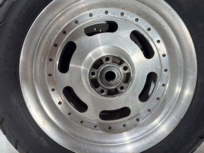 08 Harley Dyna Fat Bob OEM Front Rear Wheel Rim Tire 130/90B16 180/70B17 16" 17"