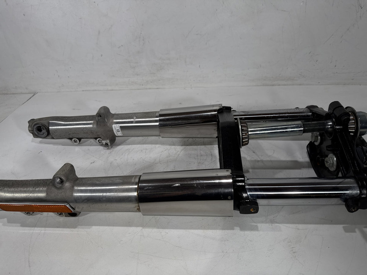 14 Harley Electra Touring Ultra Front Triple Tree Set & LH RH Fork Legs Sliders