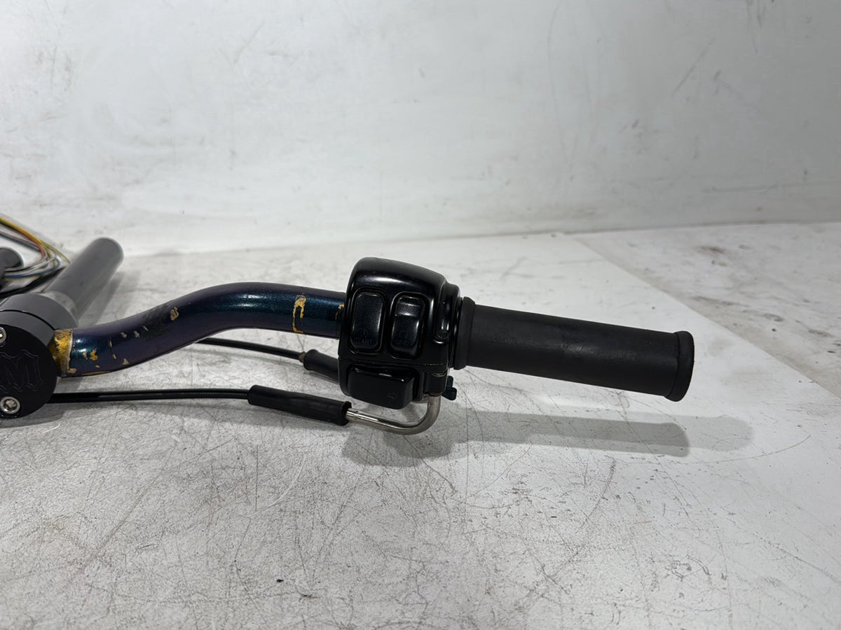 2007 Harley Dyna Street Bob FXDB OEM Handlebars Left Right Switches Controls