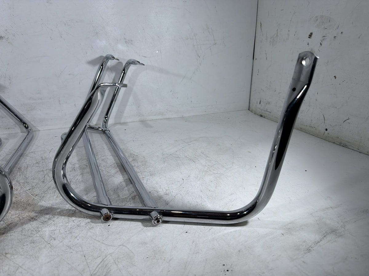 2006 Harley Electra Glide Touring Classic OEM Rear Left Right Saddlebag Guard Rails Bar