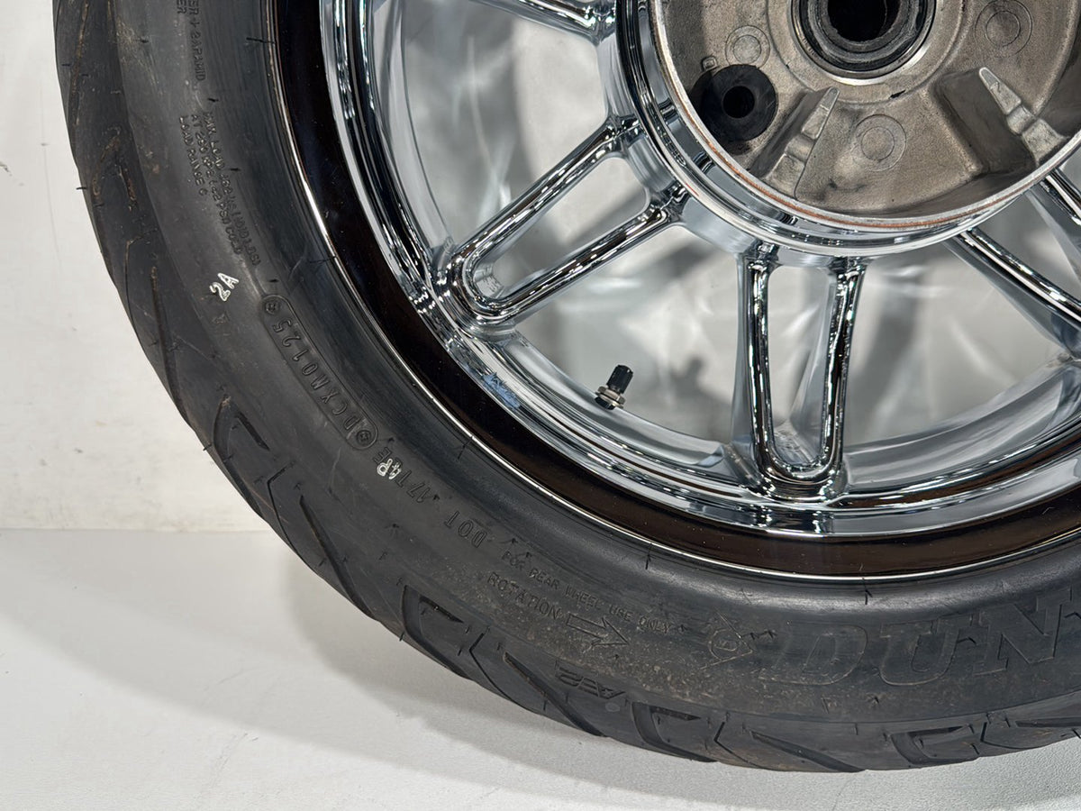 14 Harley Electra Glide Touring Screamin Eagle Rear Wheel Rim Tire 180/65B16 16"
