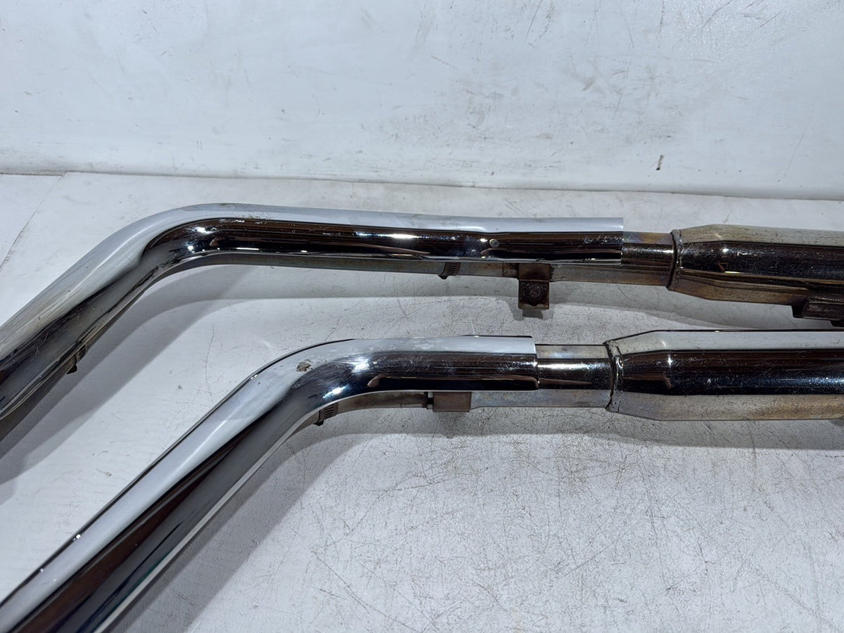 2004 Harley Heritage Softail Classic FLSTCI OEM Exhaust Header Pipes Muffler