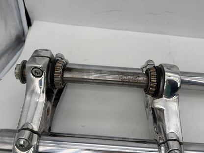 2009 Harley Sportster XL1200C 1200 Custom OEM Front Triple Tree Set & LH RH Fork Legs Sliders