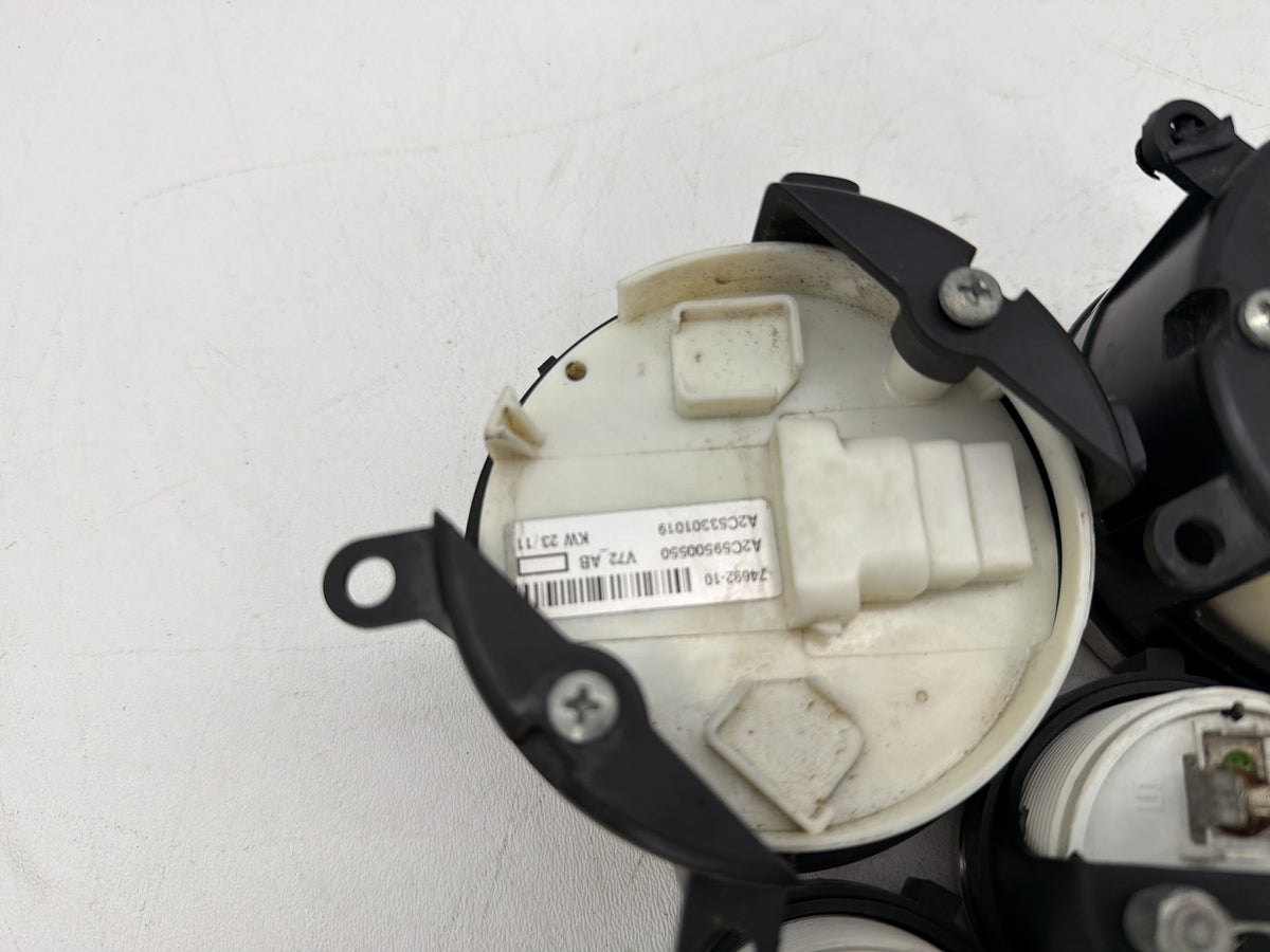 2012 Harley Electra Glide Touring OEM Air Oil Volt Fuel Tacho Speedo Gauges 77K