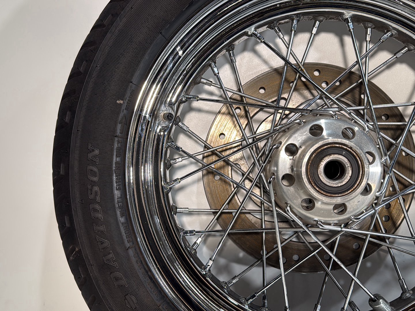 1999 - 2006 Harley-Davidson Softail Heritage Front Rear Wheel Rim Tire Spoked 40700-05 , 42947-06