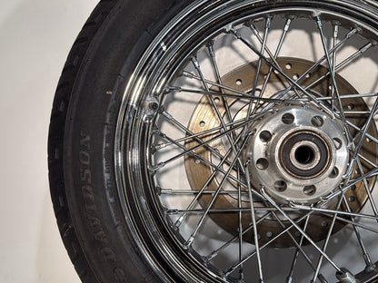 1999 - 2006 Harley-Davidson Softail Heritage Front Rear Wheel Rim Tire Spoked 40700-05 , 42947-06