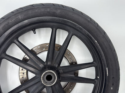 2007 - 2012 Harley-Davidson Dyna Super Glide Front Wheel Rim Tire  	40973-08