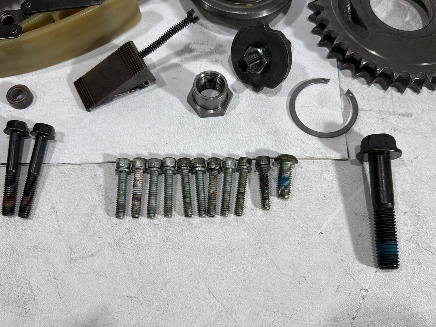 2008 Harley Dyna Fat Bob FXDF OEM Clutch Basket Chain Tensioner Kit