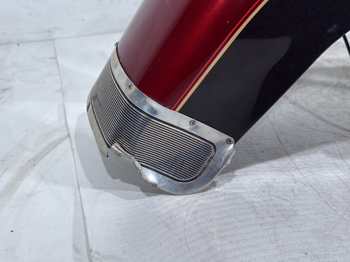 2007 Harley Electra Glide Touring Ultra OEM Front Wheel Fender Shell Panel Dent!