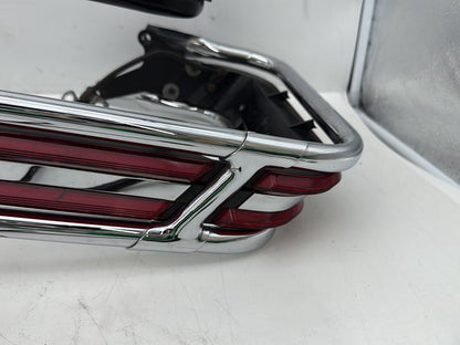 1995 Harley Touring FLHTCI Electra Glide Classic OEM Rear Left Right Saddlebag Guard Rails Bar
