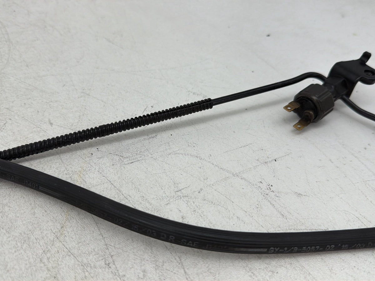 2003 Harley Softail Deuce FXSTD OEM Rear Brake Hose Line Pipe