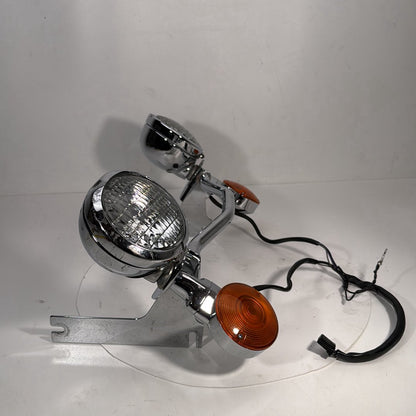 1984 - 1998 Harley-Davidson Touring Road King Police Front Turn Signal Indicators Aux Light Bar  	68712-94A