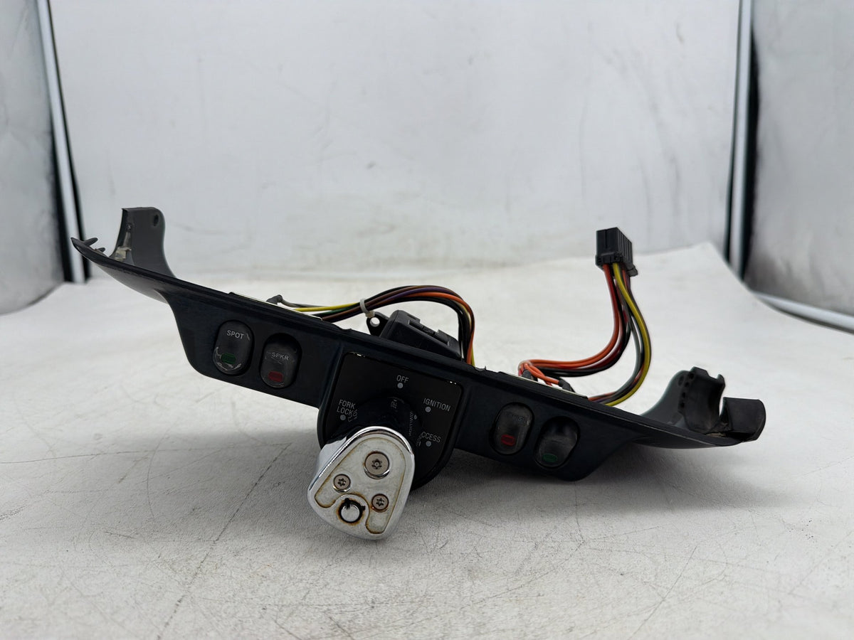 2013 Harley Electra Glide Touring OEM Dash Ignition Cap Switch Lockset NO Key