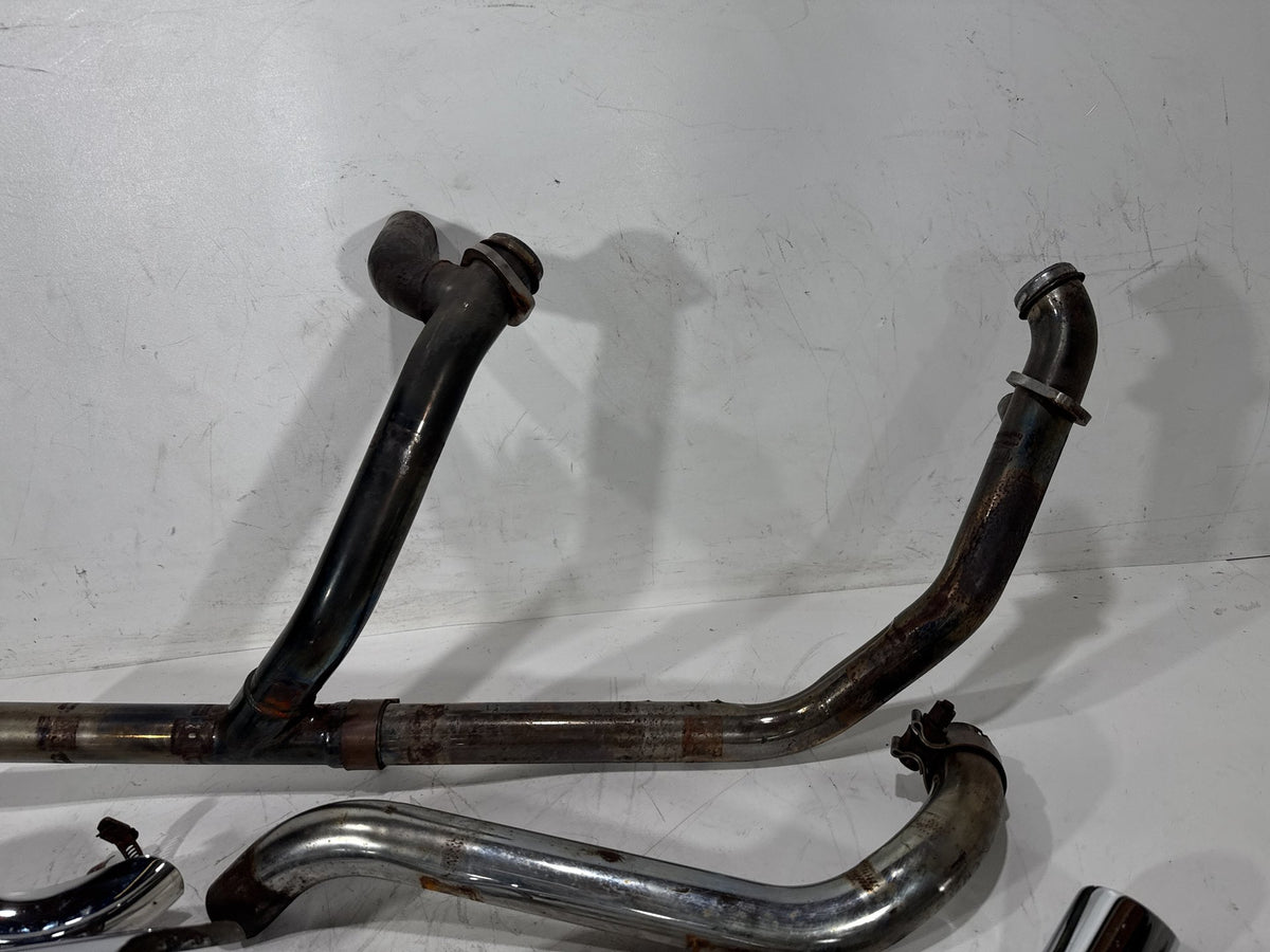 1993 Harley Electra Glide Touring FLHT OEM Exhaust Header Pipes Muffler
