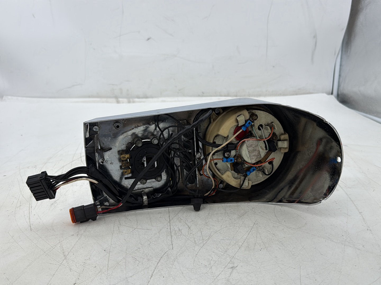 97 Harley Softail Heritage Classic Fuel Tank Dash Console Speedometer NOKey 36K