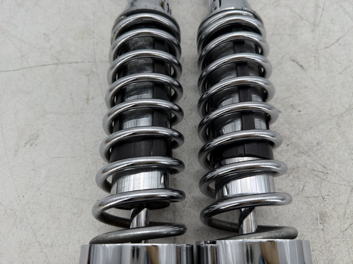 00 Harley Sportster 1200 Custom XL1200C Rear Left Right Shock Absorbers Low 12"