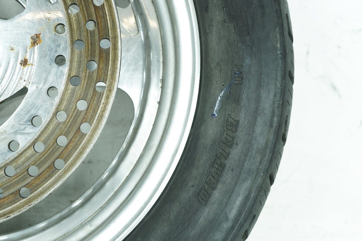Harley-Davidson Misc  Rear Wheel Rim Tire Saw Blade