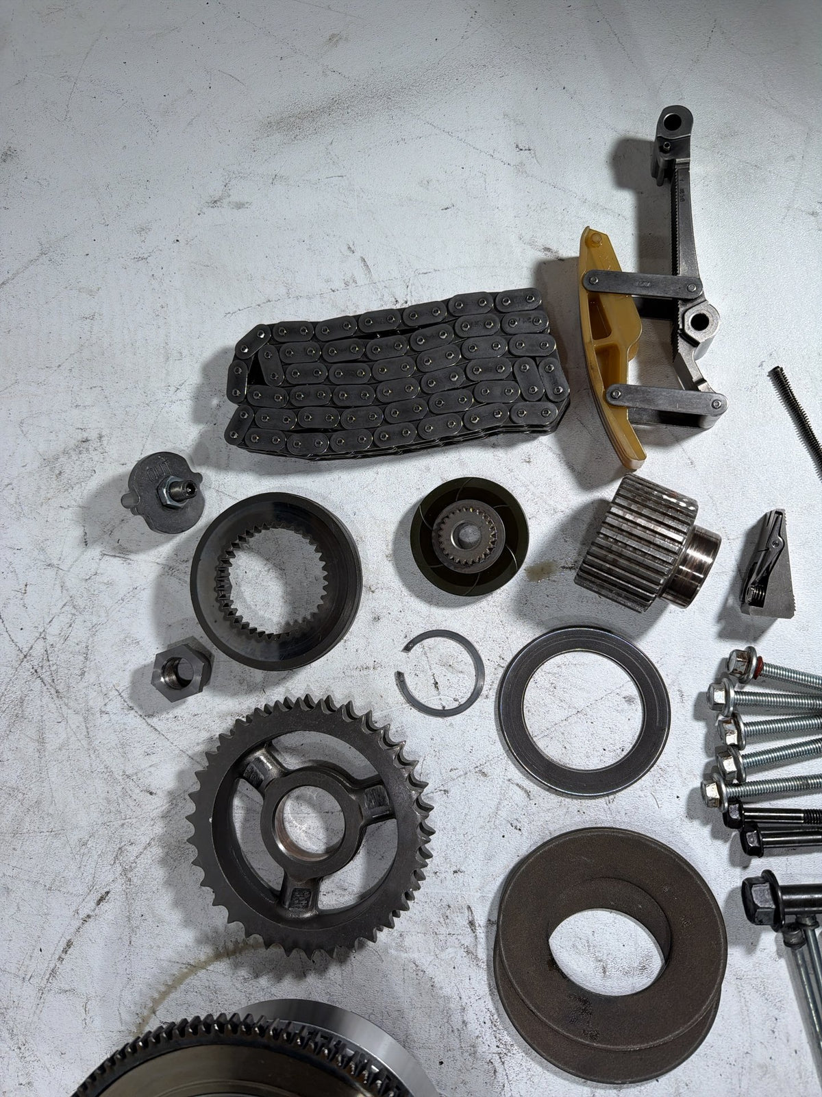 2011 Harley Electra Glide Touring Ultra OEM Clutch Basket Chain Tensioner Kit