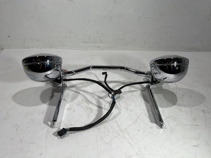 2011 Harley Heritage Softail Classic FLSTC OEM Front Turn Signal Indicators Aux Light Bar