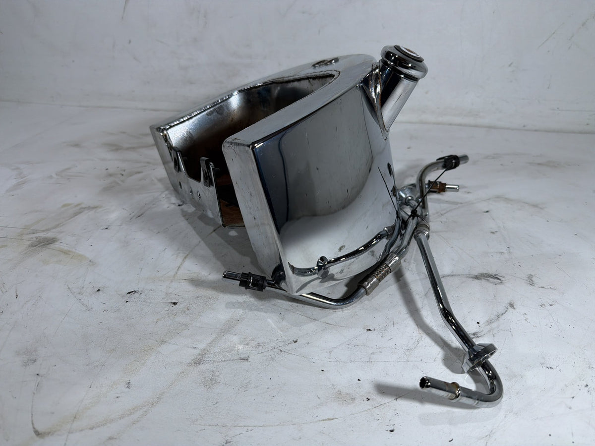 06 Harley Softail Deuce FXSTDI OEM Oil Tank Reservoir Bottle Canister & Dipstick