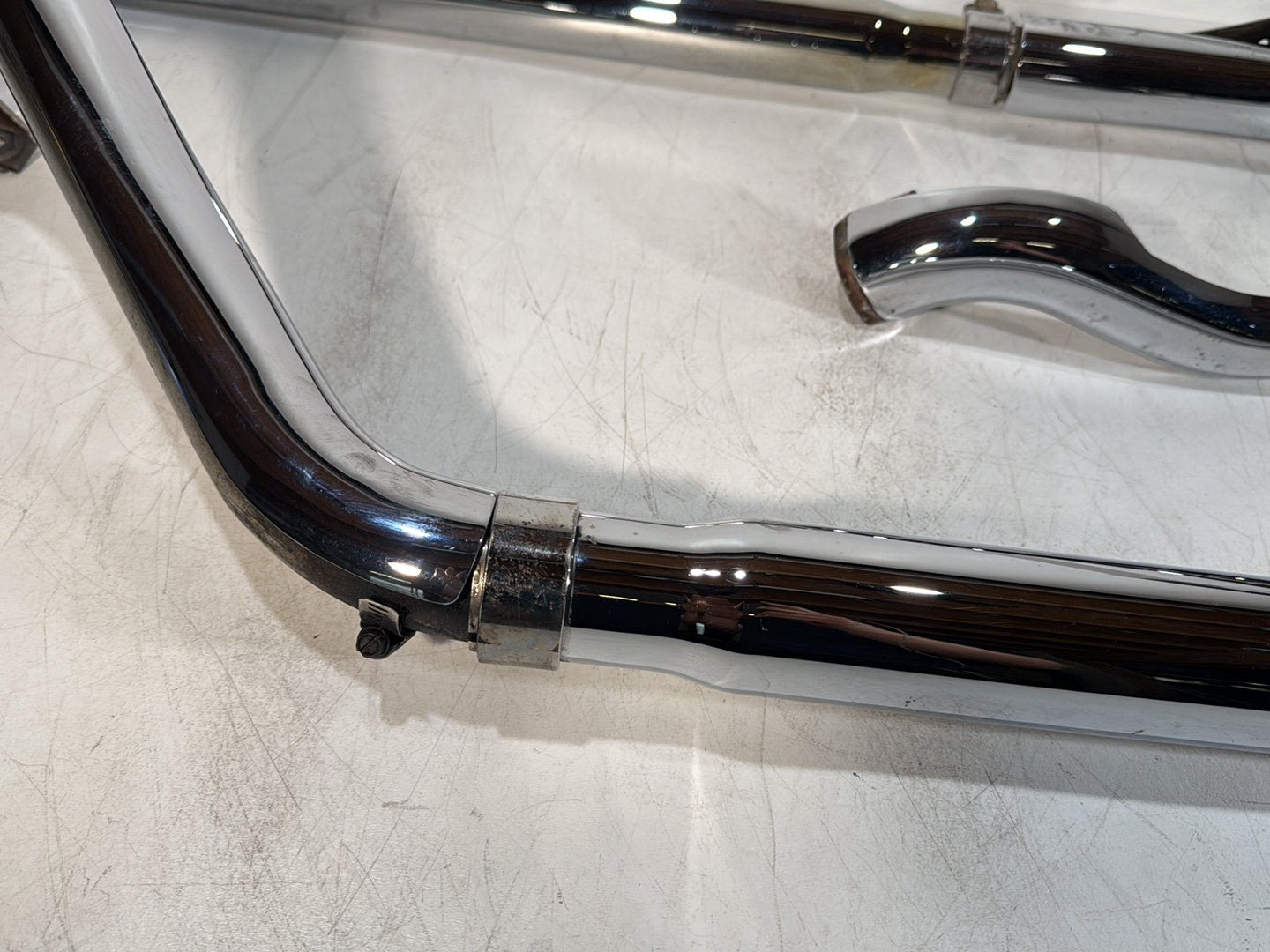 1984 - 1998 Harley-Davidson Touring Electra Glide Classic Exhaust Header Pipes Muffler