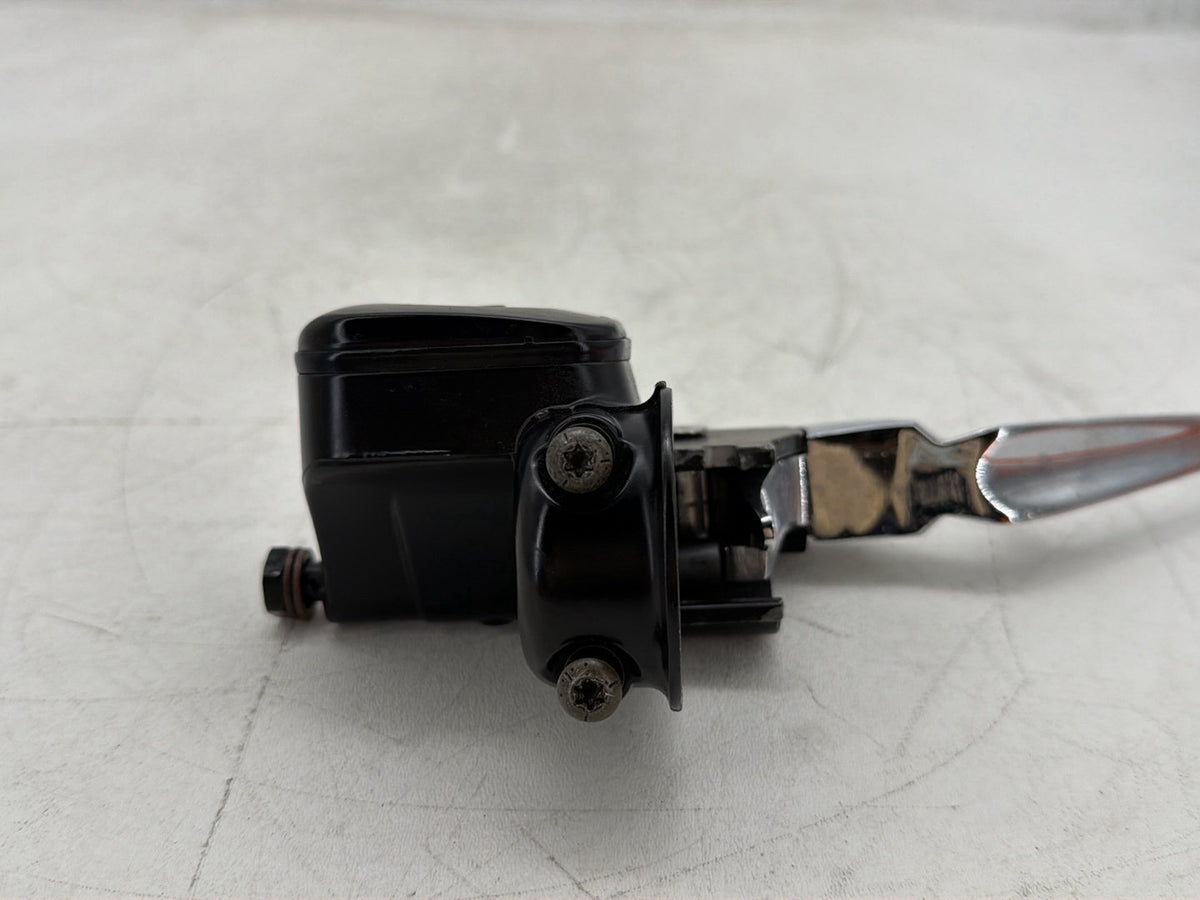 2005 Harley Softail Fat Boy FLSTF OEM Front Right Brake Lever Master Cylinder