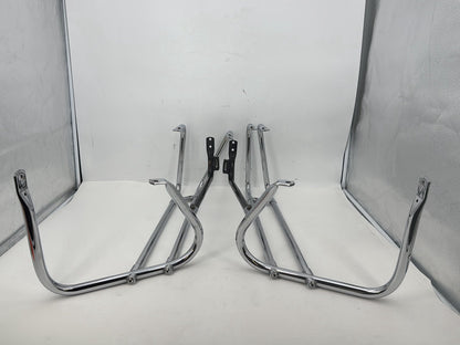 1999 - 2006 Harley-Davidson Touring Electra Glide Classic Rear Left Right Saddlebag Guard Rails Bar 90718-79C