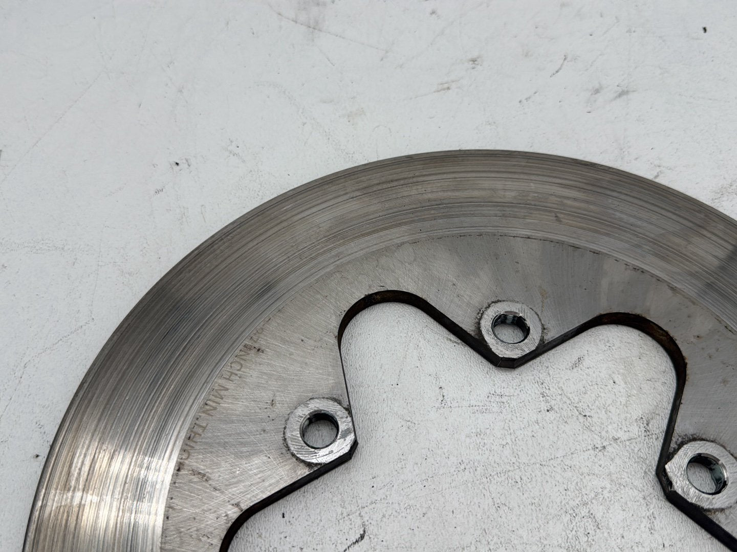1996 Harley Road King Touring Police FLHPI OEM Rear Brake 1 Rotor Disc