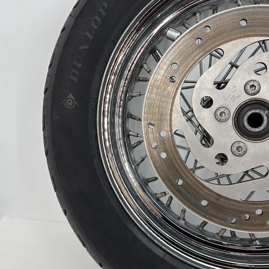 1991 - 2003 Harley-Davidson Sportster Base 1200 Rear Wheel Rim Tire Spoked  	40975-05A